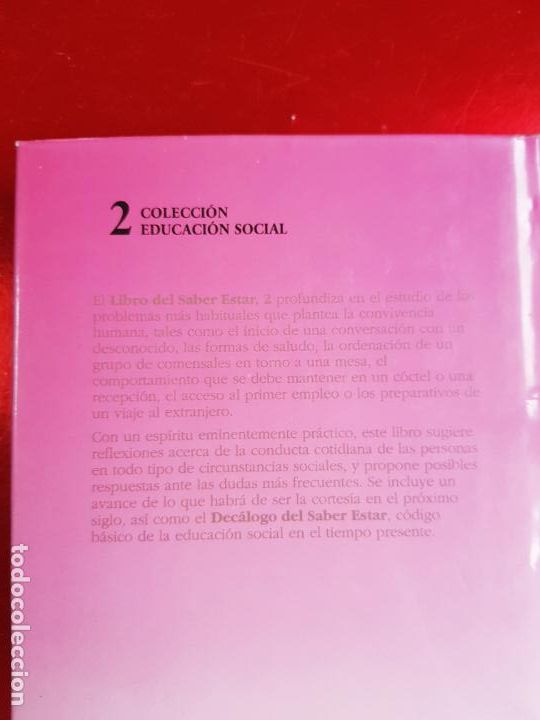 Libros: LIBRO-EL LIBRO DE SABER ESTAR,2-CAMILO L&Oacute;PEZ-EDICIONES NOBEL S.A.-1992-SOBRECUBIERTA - Foto 4