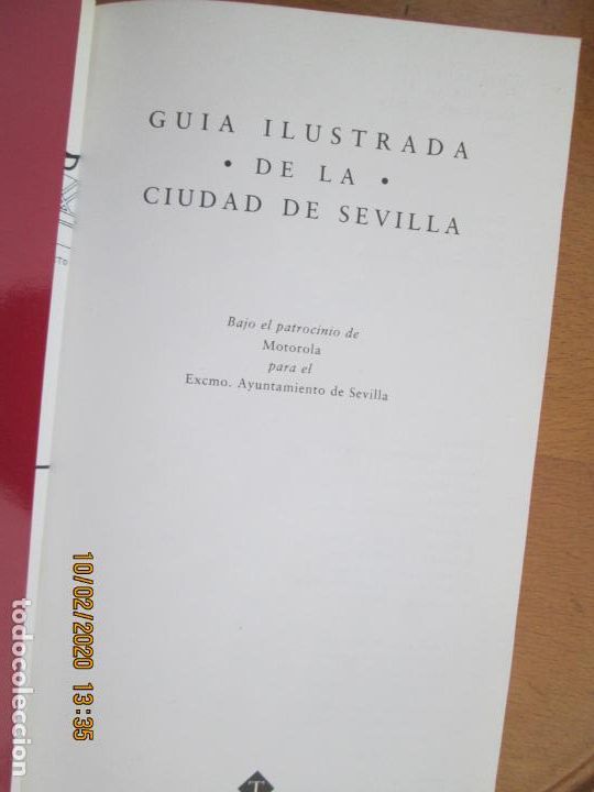 Libros: GU&Iacute;A ILUSTRADA DE LA CIUDAD DE SEVILLA - TANAIS EDICIONES 1995. - Foto 2