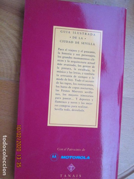 Libros: GU&Iacute;A ILUSTRADA DE LA CIUDAD DE SEVILLA - TANAIS EDICIONES 1995. - Foto 3