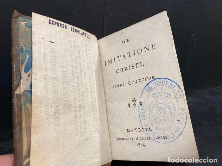 Libros: DE IMITATIONE CHRISTI. LIBRI QUARTUOR. - &rdquo;KEMPIS, Thomae A.&rdquo; - Foto 1