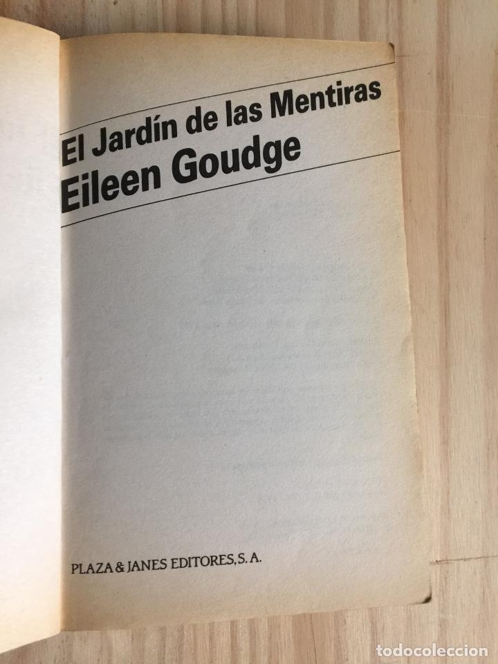 Libros: El jard&iacute;n de las mentiras - Eileen Goudge - Foto 5