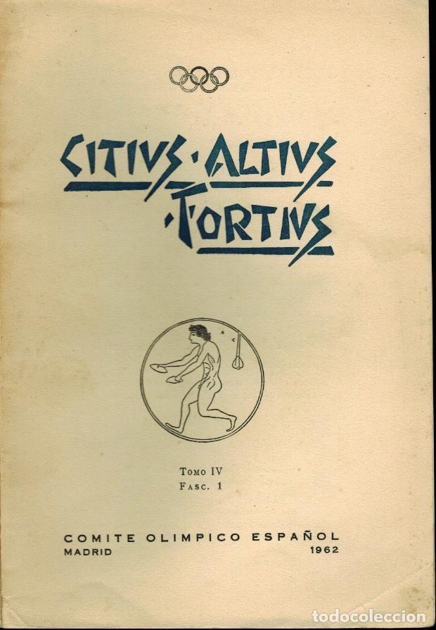Libros: CITIUS - ALTIUS - FORTIUS - Foto 1