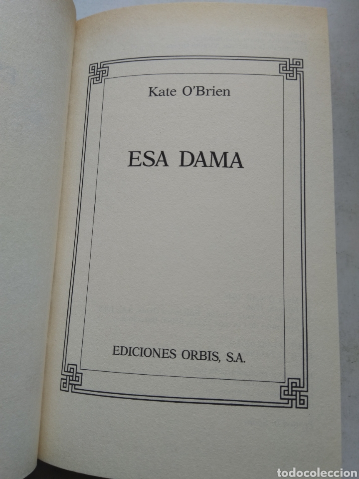 Libros: ESA DAMA/KATE OBRIEN - Foto 2
