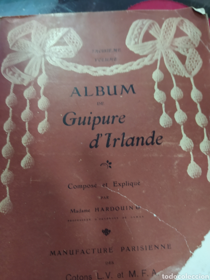 Libros: &Aacute;lbum de guipur irland&eacute;s - Foto 1