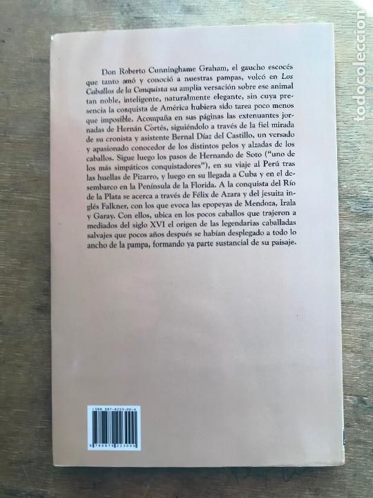 Libros: LOS CABALLOS DE LA CONQUISTA. ROBERT CUNNINGHAME GRAHAM. - Foto 3
