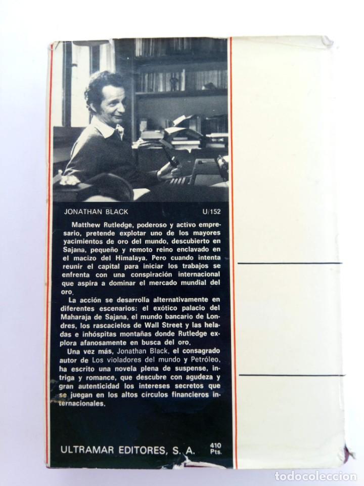 Libros: ORO - JONATHAN BLACK - ULTRAMAR EDITORES - Foto 2