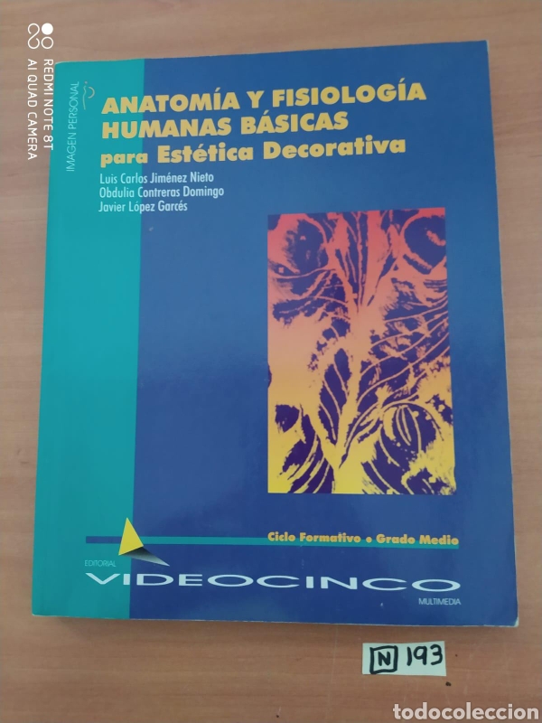 Libros: Anatom&iacute;a Y Fisiolog&iacute;a Humanas B&aacute;sicas - Foto 1