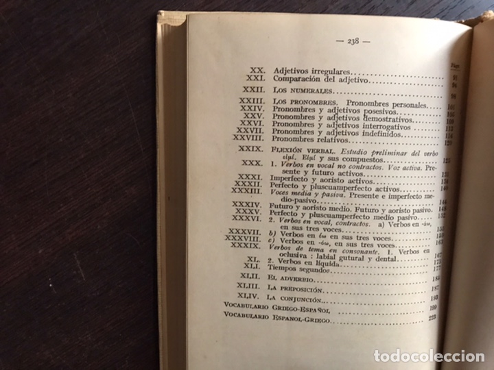 Libros: Ejercicios de griego. Primer curso. Pedro Pericay Ferriol - Foto 4