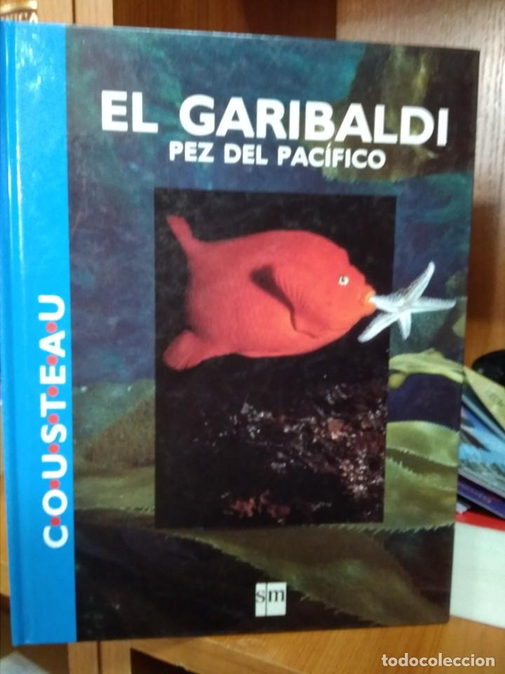 Libros: El garibaldi, pez del Pac&iacute;fico, ediciones SM Cousteau y el mar - Foto 1
