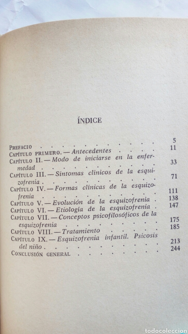 Libros: La esquizofrenia. Georges Heuyer. - Foto 3