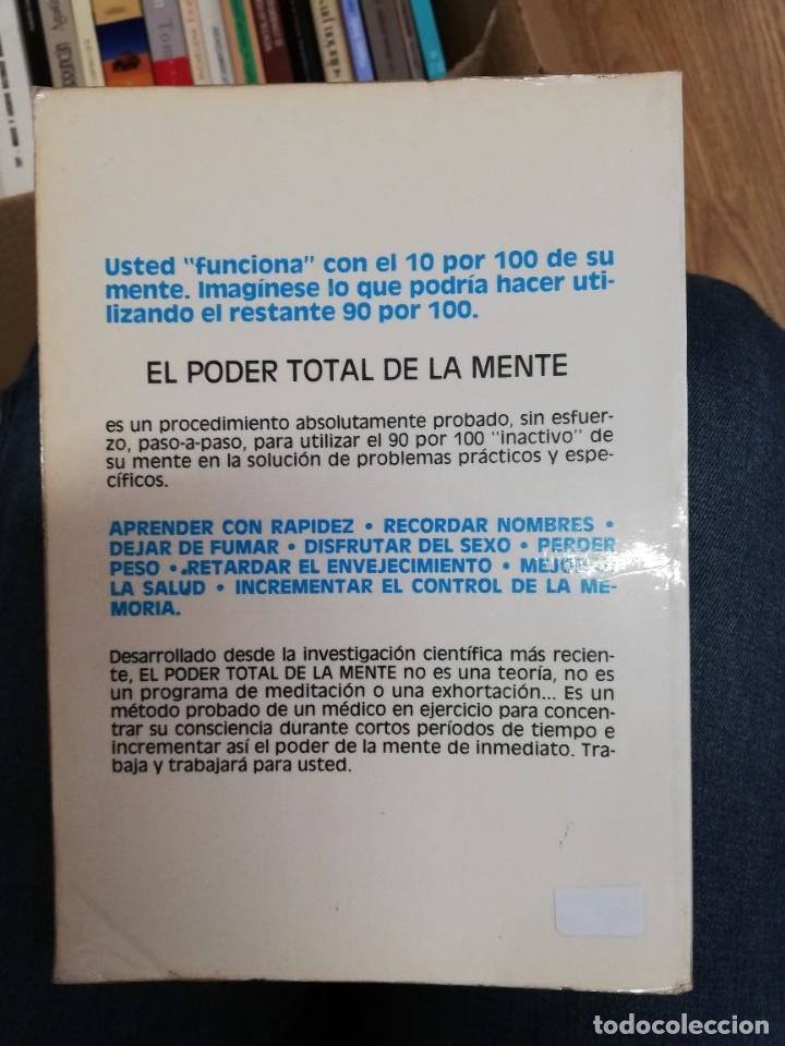 Libros: EL PODER TOTAL DE LA MENTE. DR DONALD L. WILSON - Foto 3