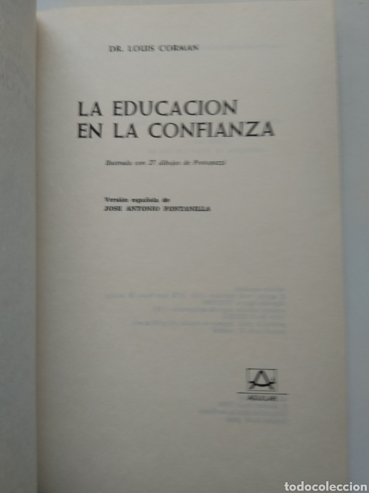 Libros: LA EDUCACI&Oacute;N EN LA CONFIANZA/LOUIS CORMAN - Foto 2
