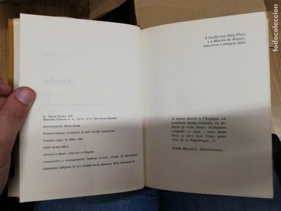 Libros: Aza&ntilde;a. Carlos Rojas. 1 Edici&oacute;n - Foto 4