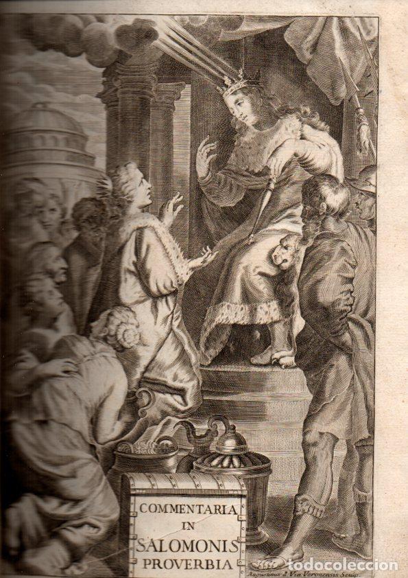 Libros: Commentarius in salomonis proverbia - Corn. Cornelii a Lapide - Foto 1