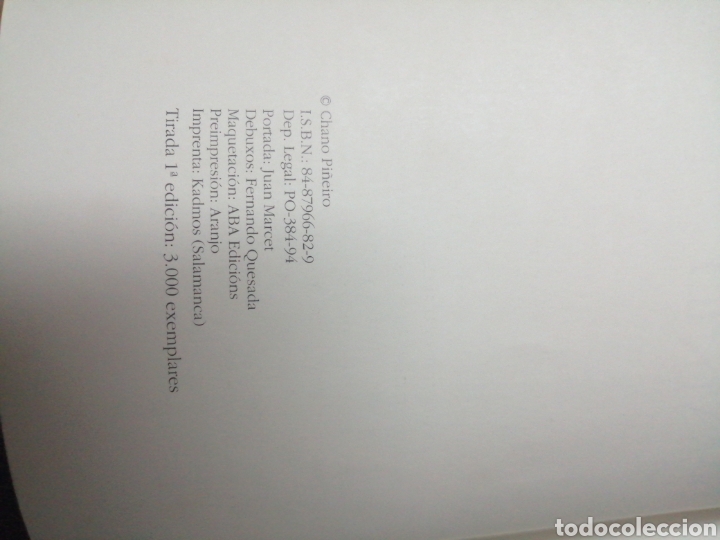 Libros: Conversas co vento, Chano Pi&ntilde;eiro, 1 edici&oacute;n(E3) - Foto 5