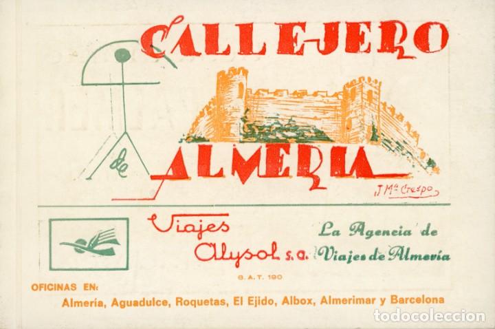 Libros: Callejero de Almer&iacute;a. Viajes Alysol. S.A. Almer&iacute;a