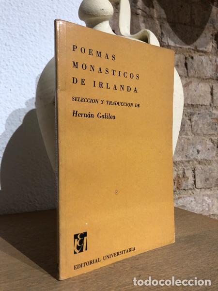 Livros em segunda m&atilde;o: Poemas mon&aacute;sticos de Irlanda. - GALILEA LINARES, Hern&aacute;n.