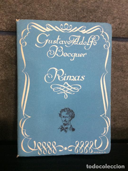 Libros: RIMAS. GUSTAVO ADOLFO BECQUER. - Foto 1
