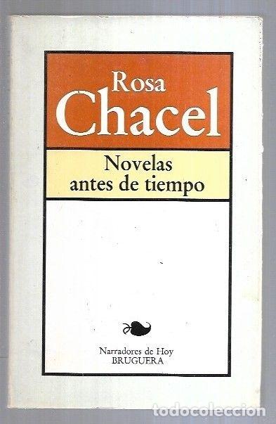 Libros: NOVELAS ANTES DE TIEMPO - CHACEL, ROSA - Foto 5