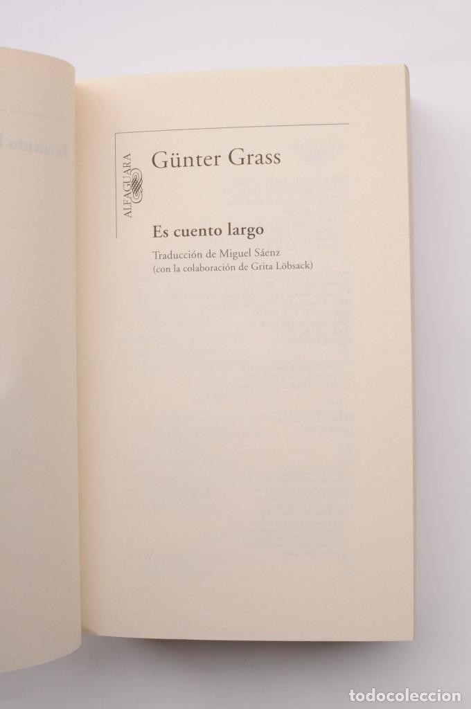 Libros: Es cuento largo - GRASS, G&uuml;nter - Foto 2
