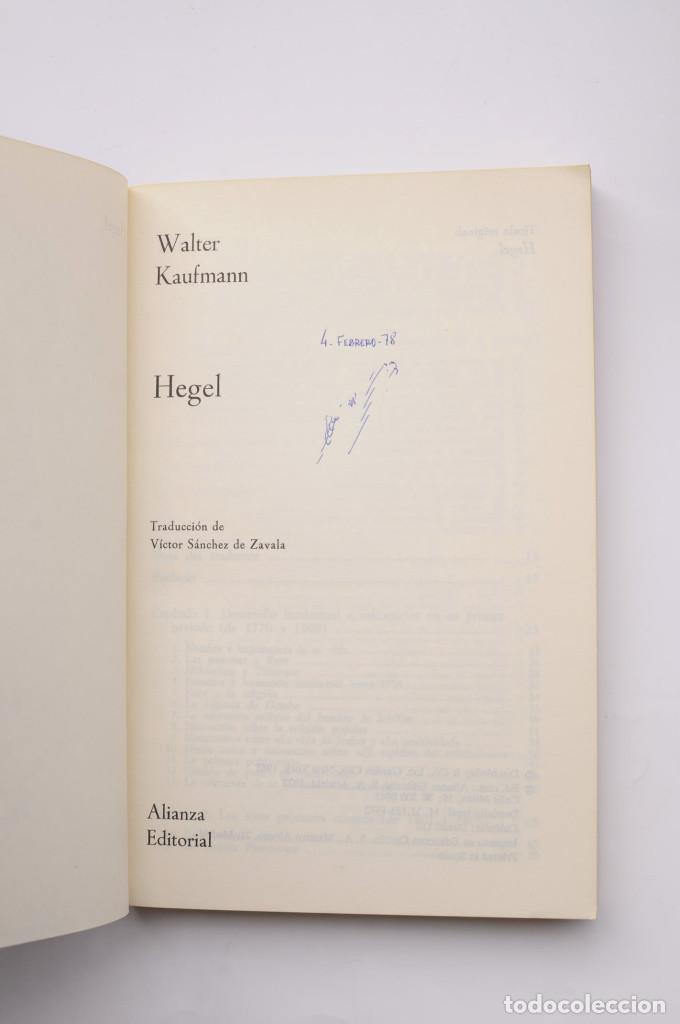 Libros: Hegel - KAUFMANN, Walter - Foto 2