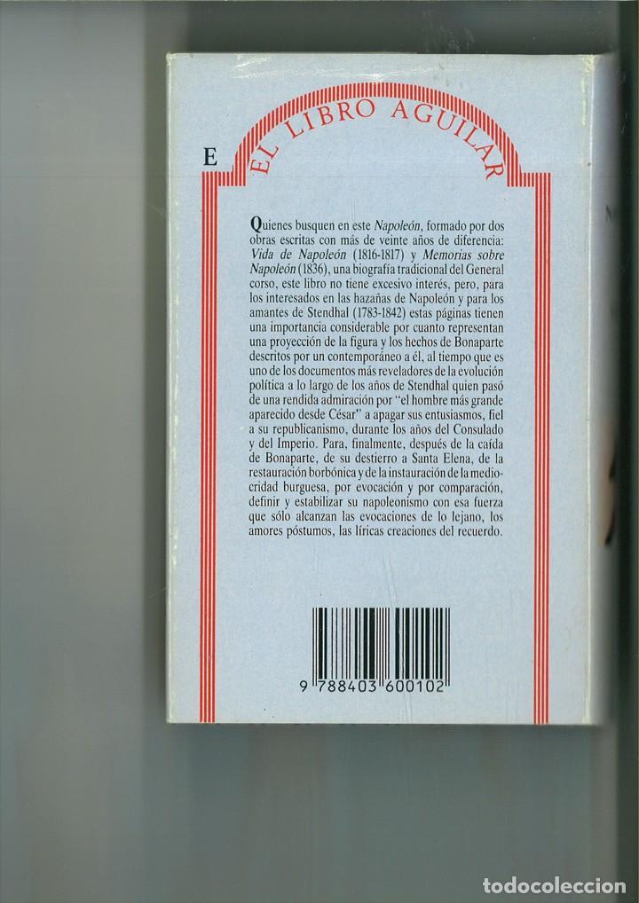 Libros: NAPOLE&Oacute;N. Stendhal - Foto 2