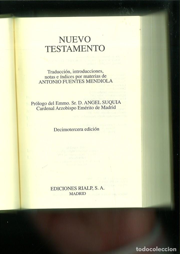Libros: NUEVO TESTAMENTO. Ediciones Rialp - Foto 2