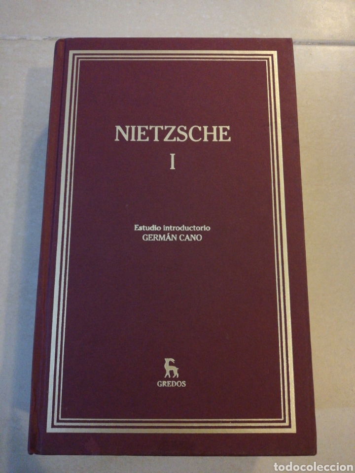 Libros: Nietzsche I, estudio introductorio German Cano, editorial Gredos - Foto 1