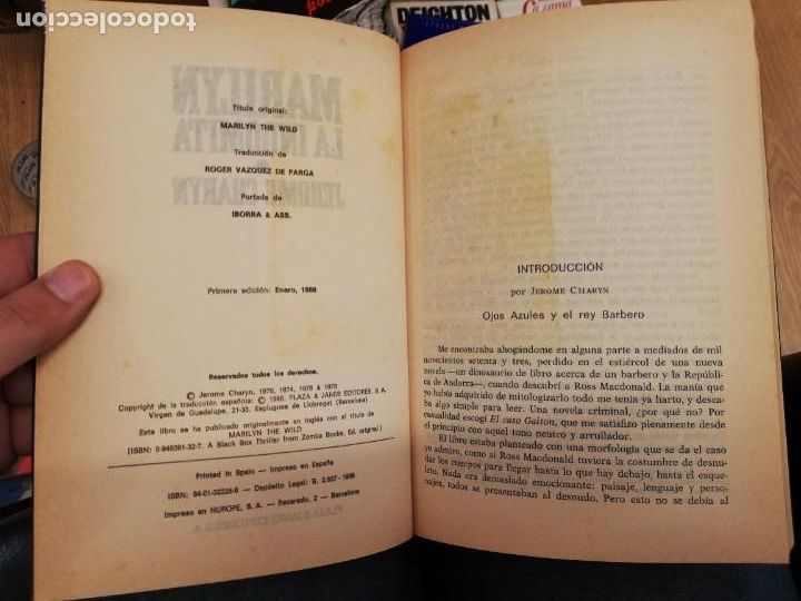 Libros: Marilyn la ind&oacute;mita. Jerome Charyn. 1 Edici&oacute;n - Foto 3