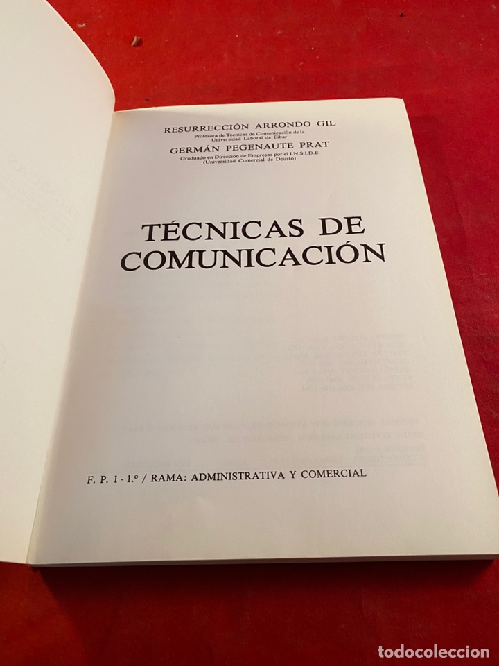 Libros: T&eacute;cnicas de comunicaci&oacute;n - Foto 2