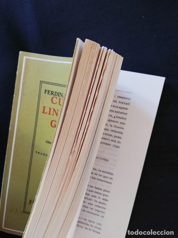 Libros: CURSO DE LINGU&Iacute;STICA GENERAL - FERDINAND DE SAUSSURE. - Foto 3