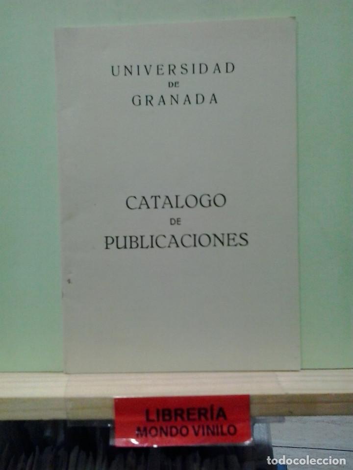 Libros: LMV - Cat&aacute;logo de publicaciones, Universidad de Granada - Foto 1