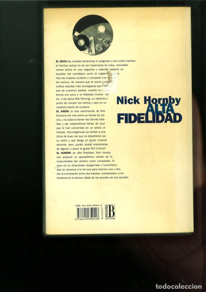 Libros: ALTA FIDELIDAD. Nick Hornby - Foto 4