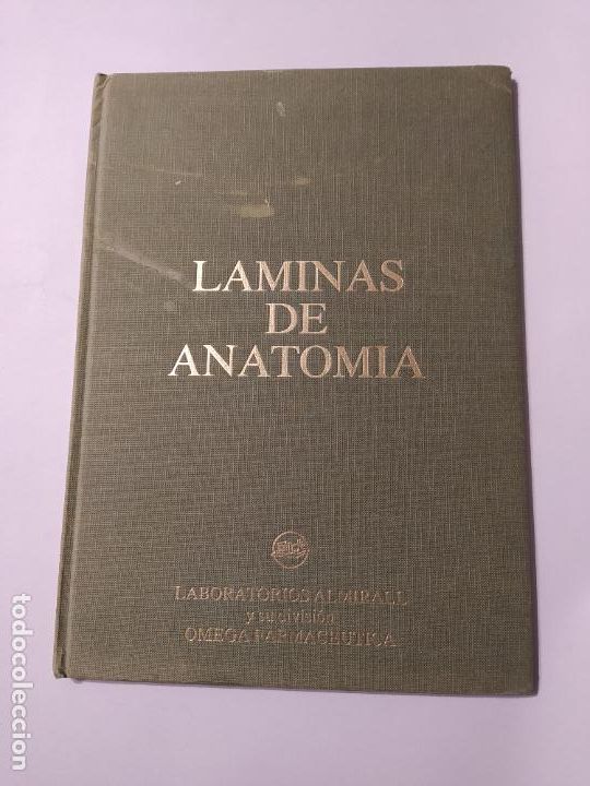 Libros: LAMINAS DE ANATOMIA. LABORATORIOS ALMIRALL. TDK560 - - Foto 1