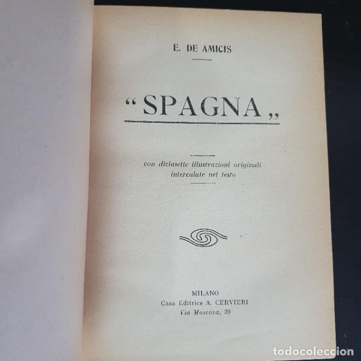 Libros: SPAGNA CON NUMEROSE ILLUSTRAZIONI ORIGINALI INTERCALATE NEL TESTO. E. DE AMICIS. ILUSTRACIONES EN BL - Foto 4