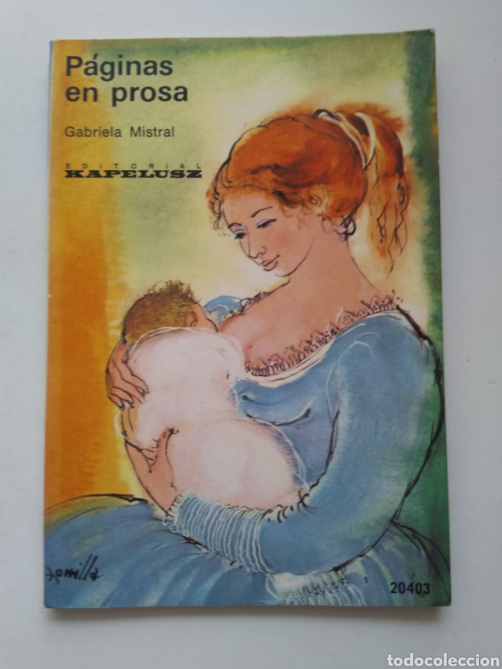 Libros: PAGINAS EN PROSA/GABRIELA MISTRAL - Foto 1