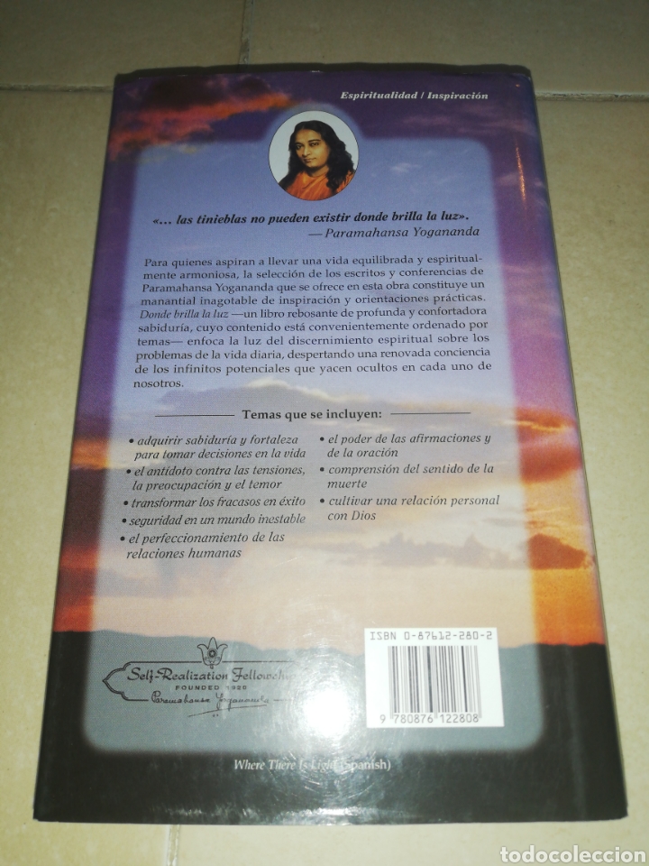 Libros: Donde brilla la luz, Paramahansa yoganda - Foto 2