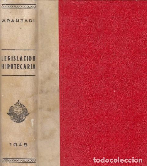 Libros: Legislaci&oacute;n hipotecaria - Aranzadi - Foto 1