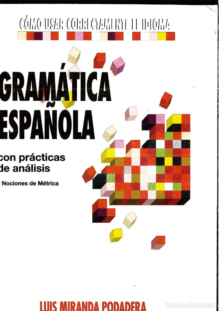 Libros: Gramatica espa&ntilde;ola - MIRANDA PODADERA, LUIS - Foto 1
