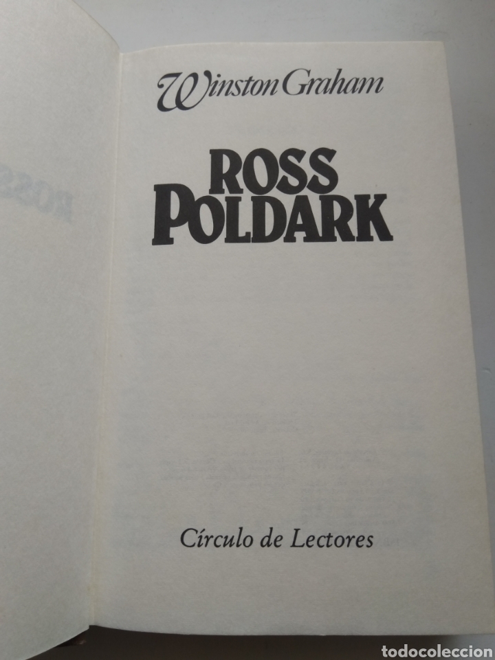Libros: ROSS POLDARK/WINSTON GRAHAM - Foto 2