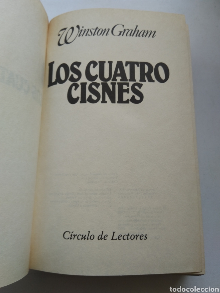 Libros: LOS CUATRO CISNES/WINSTON GRAHAM - Foto 2