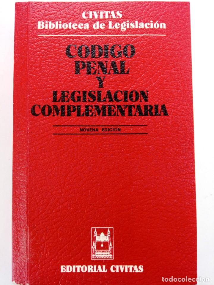 Libros: C&Oacute;DIGO PENAL Y LEGISLACI&Oacute;N COMPLEMENTARIA - EDITORIAL CIVITAS - Foto 1