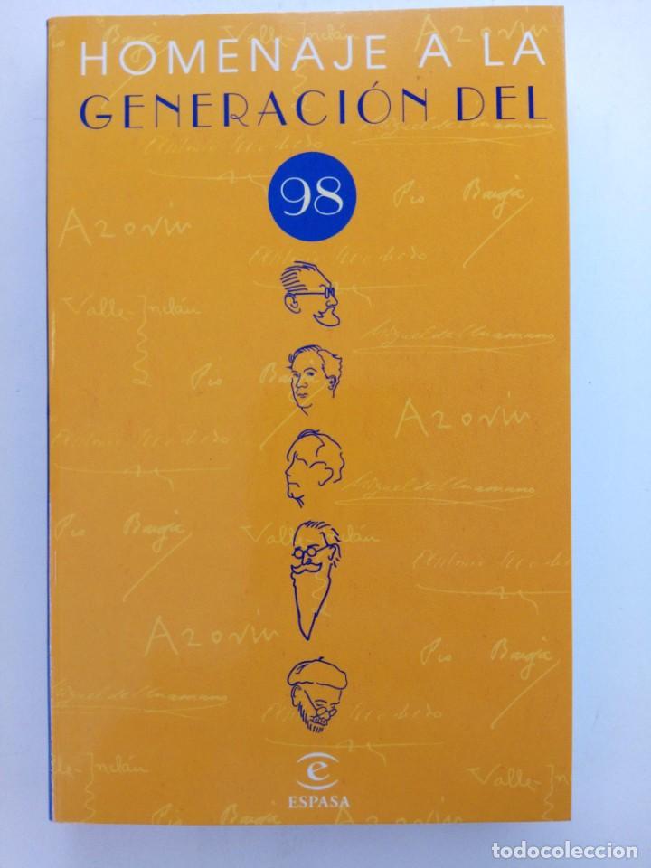 Libros: HOMENAJE A LA GENERACI&Oacute;N DEL 98 - ESPASA - Foto 1