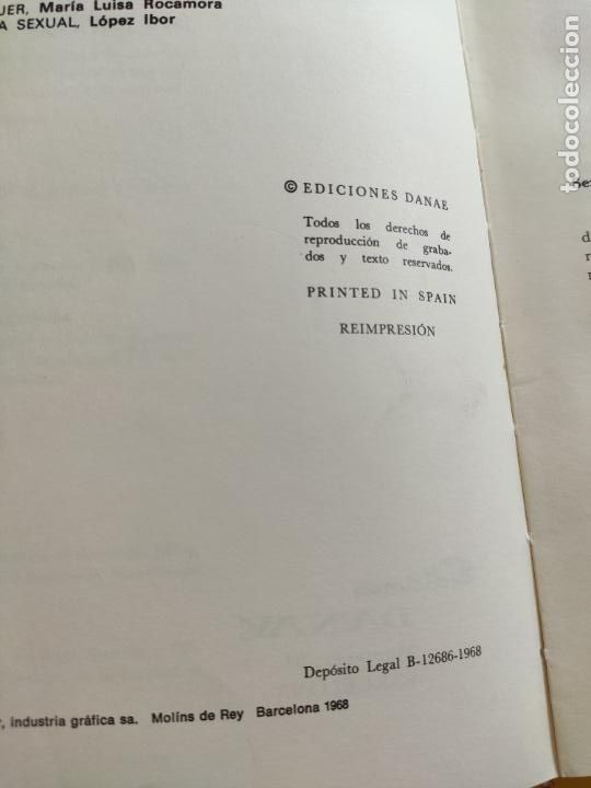Libros: EL LIBRO DE LA VIDA SEXUAL - LOPEZ IBOR - DANAE - 1968 - Foto 2
