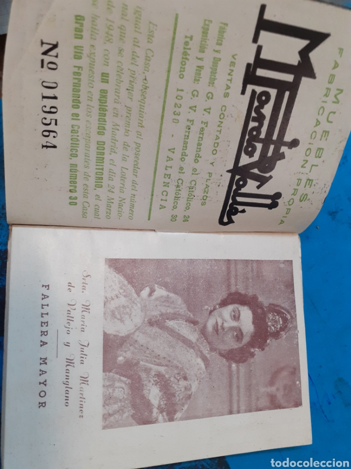 Libros: FALLAS SAN JOSE.A&ntilde;o 1948. PROGRAMA OFICIAL. - Foto 4