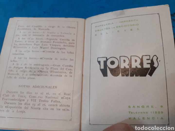 Libros: FALLAS SAN JOSE.A&ntilde;o 1948. PROGRAMA OFICIAL. - Foto 6