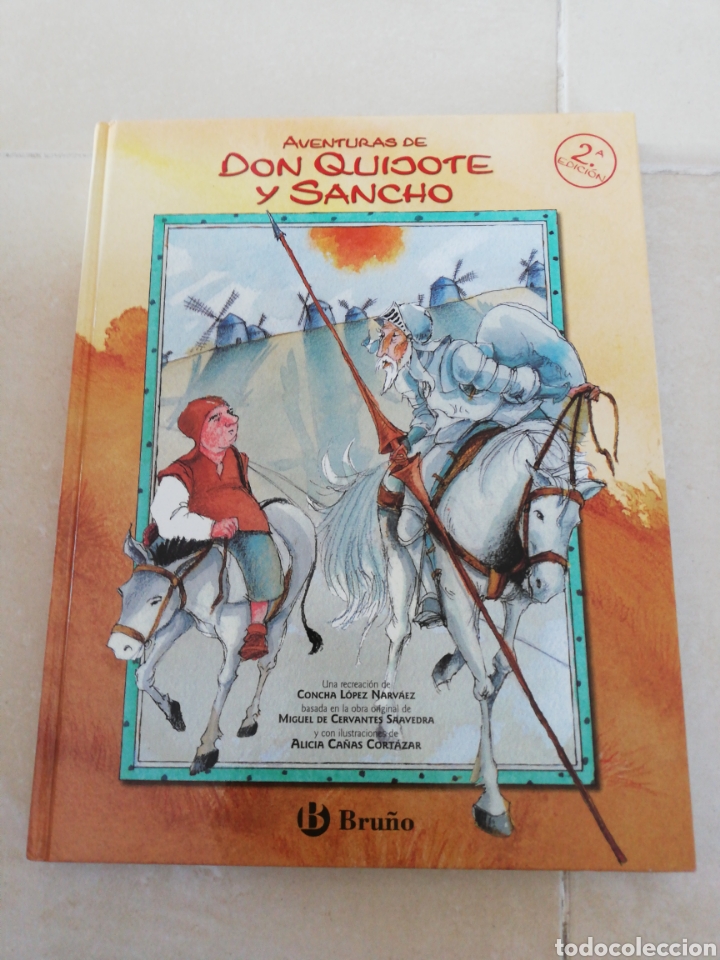 Libros: Aventuras de Don Quijote y Sancho, Editorial Bru&ntilde;o(E3) - Foto 1