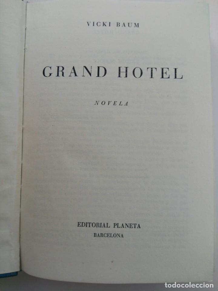 Libros: GRAND HOTEL - VICKY BAUM - PLANETA - Foto 1