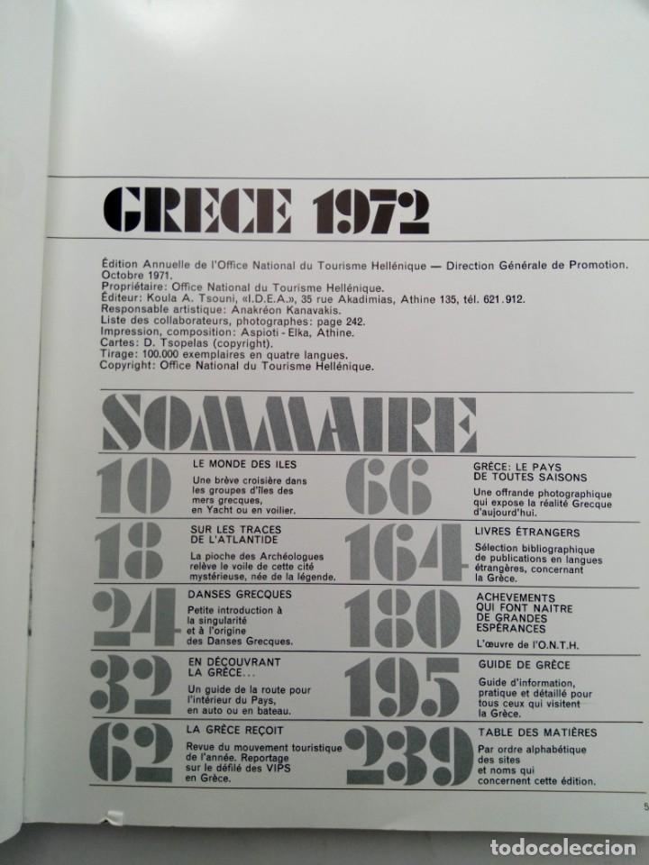 Libros: GRECE 1972 LE PAYS DE TOUTES SAISONS (EN FRANC&Eacute;S) - Foto 2