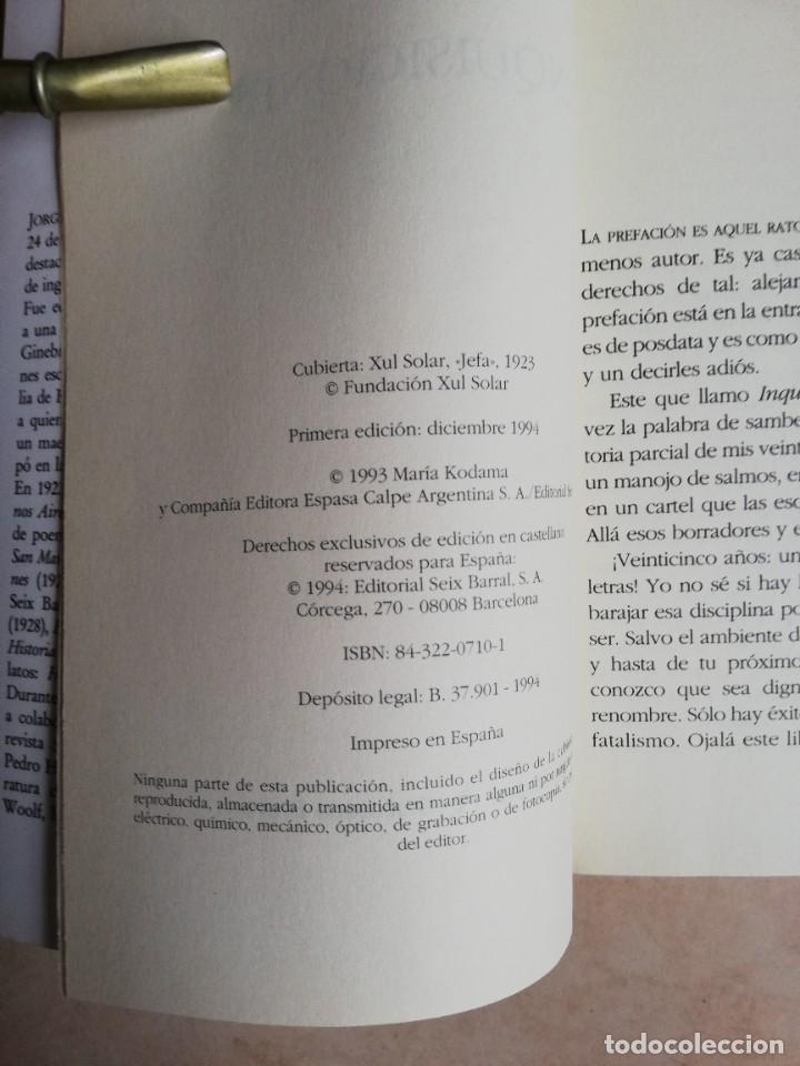 Libros: INQUISICIONES. BORGES. LOTE DE 5 LIBROS. - Foto 55